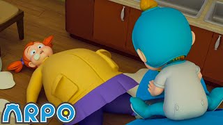 Emma Takes The Cake! | Arpo the Robot | Funny Cartoons for Kids