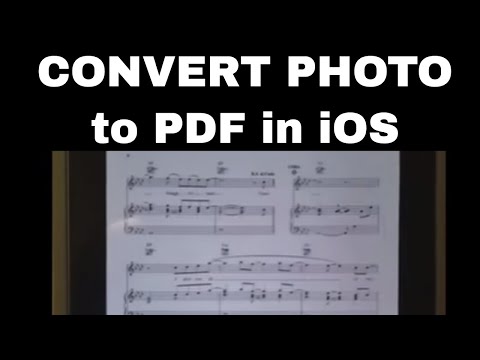 Convert Photo to PDF iOS Convert Photo to PDF iOS