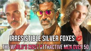 Top 30 Most Attractive Silver Foxes | Global Style & Charisma Part 7