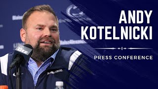 New Penn State Offensive Coordinator Andy Kotelnicki introductory press conference