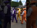 the pearly band from mary poppins marches by in fantasyland disneyland 7 31 22