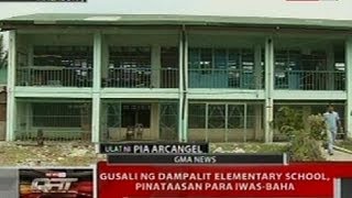 QRT: Gusali ng Dampalit Elem. School sa Malabon, pinataasan para iwas-baha