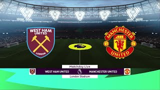 West Ham vs Manchester United [Premier League Matchday 11 Prediction]...PES 2021