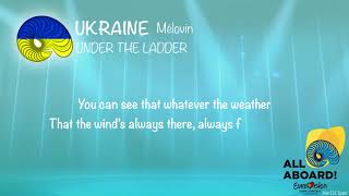 MELOVIN - Under the Ladder (Ukraine) [LYRICS] Eurovision 2018