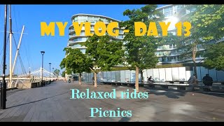 My Vlog - Day 13 - Relaxed rides \u0026 picnics - Those glowing days in my PhD life at Imperial College