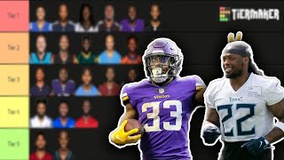 Ranking EVERY Running Back In The NFL (2022-2023)