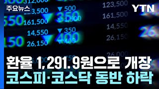 환율 1,300원대 육박...주식시장 '출렁' / YTN