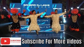 Sansar Dj Links Phagwara || Sucha Song Bhangra Boys Performance || Top Punjabi Group ||