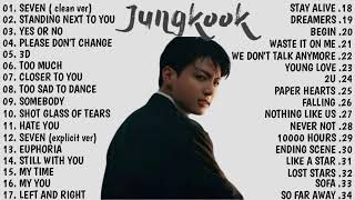 정국 (Jung Kook) - Standing Next to You - Jung Kook Playlist Updated I Solo and co