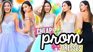 TRYING ON CHEAP PROM DRESSES FROM EBAY/AMAZON