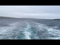 crossing the sound to fetlar shetland