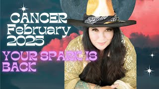 Cancer February Horoscope 2025 - Your Spark is back!