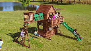 Woodridge Elite Swing Set - Backyard Discovery