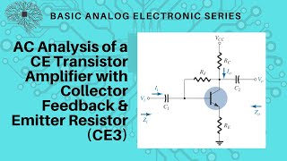 AC Analysis of a CE Amplifier with Collector Feedback and Emitter Resistor