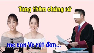 Hồng Loan và Bùm Bum bổ sung thêm chứng cứ, Bún bò rút đơn trước ngày sơ thẩm