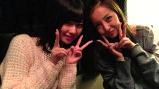 AKB48板野友美さんと島崎遥香さんがプライベートでも仲良しトーク！！