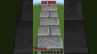 MLG 60 Fps vs 30 vs 20 vs 10 Fps No Minecraft