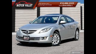 2013 Mazda Mazda6 V6 GS Only 088,890KM |Navigation|Roof! (scarborough, Ontario)