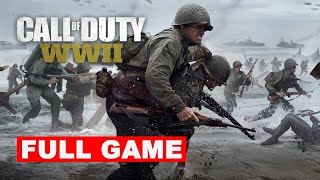 Call of Duty WW2 | Full Game Playthrough | No Commentary | No deaths | Hardened