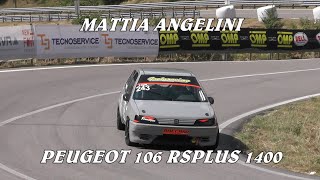 SALITA TROFEO LUIGI FAGIOLI 2024 | MATTIA ANGELINI | PEUGEOT 106 RSPLUS 1400 | BY BELLUNOVIDEO