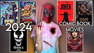 My Pre-Ranking For The 2024 Comic Book Movies