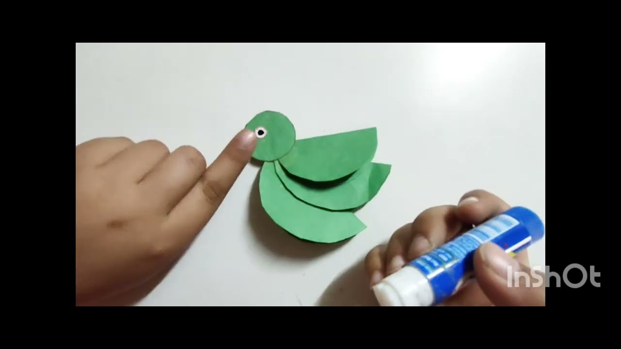 Bird Paper Art Youtube
