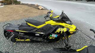 USED 2018 Ski-Doo MXZ X Ripsaw 1.25 Adj. Pkg. Rotax 850 E-TEC Snowmobile For Sale In Emmaus, PA