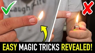 5 EASY Magic Tricks YOU Can Do Anywhere!