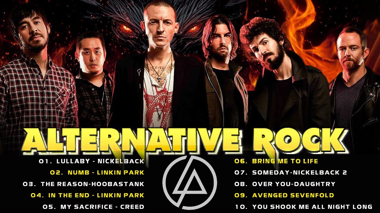 Alternative Rock Playlist рџ ґ Linkin Park Coldplay Nickelback