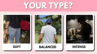 What's Your TYPE In MEN? | Aesthetic Personality Quiz