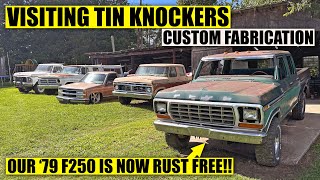 Visiting Tin Knockers Custom Fabrication!