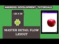 Master Detail Flow Template in Android Studio | 30 | Android Development Tutorial for Beginners
