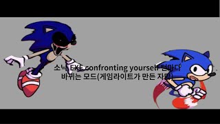 소닉 EXE confronting yourself 턴마다 바뀌는 모드게임라이트가 만든 자막