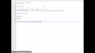 Numerical Calculation in GlowScript