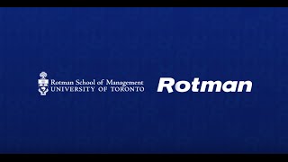 Rotman One-Year Executive MBA in 3 Words