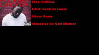 Kendrick Lamar - Humble - Instrumental