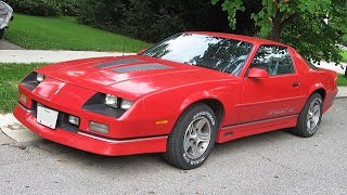 Chevrolet Camaro IROC Z: The Ultimate 80s Icon!