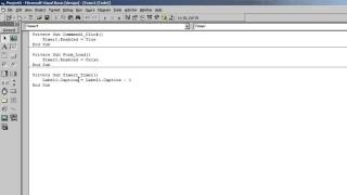 VB6 - Simple Countdown Timer