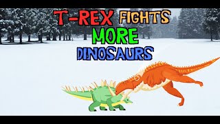 T-Rex Fights More Dinosaurs | Android Mobile Game