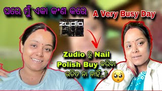 ଘରେ ମୁଁ ଏକା ଥିଲି କ'ଣ କରେ😁||Zudio Nailpolish Buy କରିବା ଠିକ୍ ନା ନାହିଁ😱||Grocery ରେ କ'ଣ ସବୁ ଥିଲା#vlog