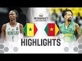 Senegal 🇸🇳 v Cameroon 🇨🇲 | Highlights | FIBA AfroBasket 2025 Qualifiers