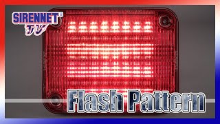 Flash Pattern: Whelen 900 Series Linear Super-LED Lighthead