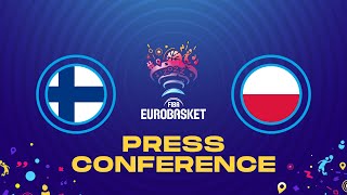 Finland v Poland - Press Conference | FIBA EuroBasket 2022