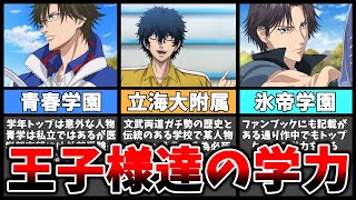 【テニプリ】テニスの王子様の人達ってテニスしかしてないけど学力は誰が優れているの？という疑問に答える動画【テニスの王子様】【考察・解説】