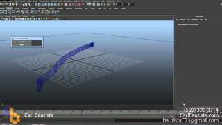 Maya - MEL - Domino Generator