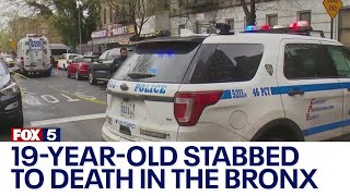 19-year-old stabbed to death in the Bronx