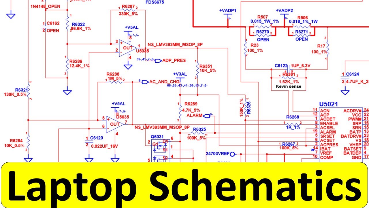 Laptop Motherboard Schematics Analysis Part 1 - YouTube