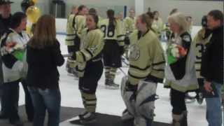 EastRidge Hockey 20130128 Senior night