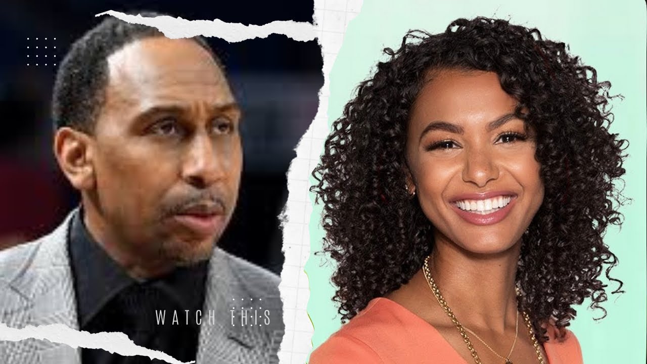 Stephen A Smith Check Malika Andrews Over Ime Udoka Situation And ...