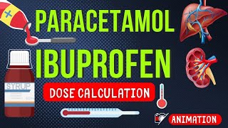 PARACETAMOL \u0026 IBUPROFEN SUSPENSION | SYRUP | DOSE | FEVER | PEDIATRICS